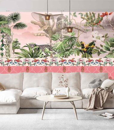 Tropical Jungle Theme Wallpaper