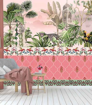 Tropical Jungle Theme Wallpaper