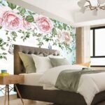 Pink Rose Floral Wallpaper