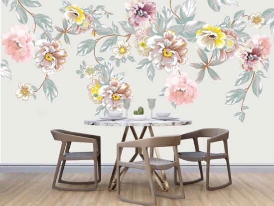 Flower Game Wallpaper Mural