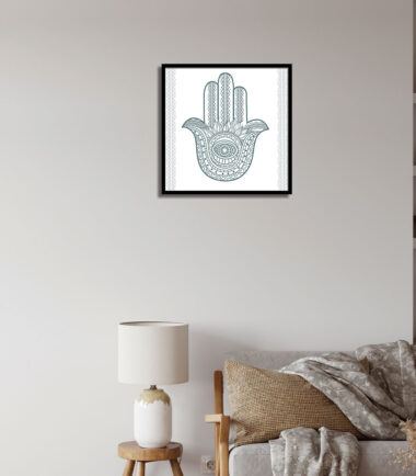 Hamsa Harmony Wall Frame