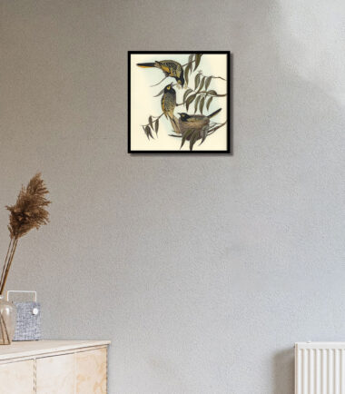 Harmonious Nesting Trio wall frame