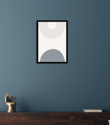 Peachy Serenity Wall Frame