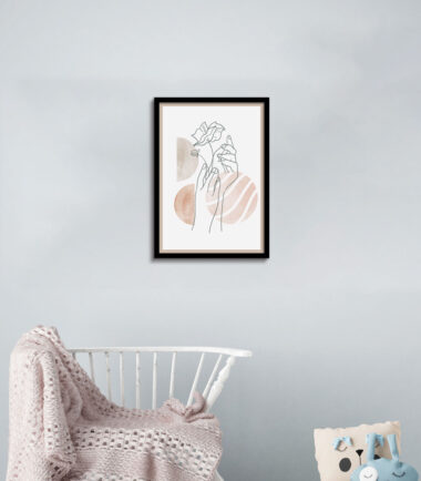 Whimsical Feminine Charms Wall Frame