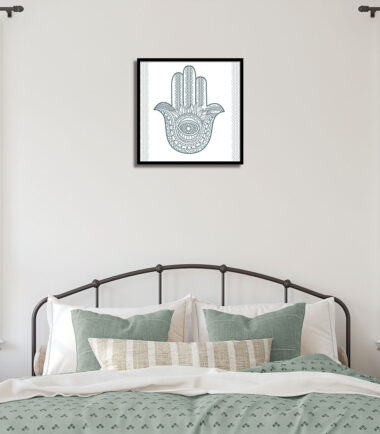 Hamsa Harmony Wall Frame