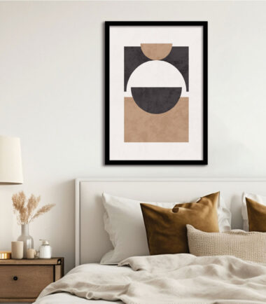 Warm Espresso Embrace wallframe