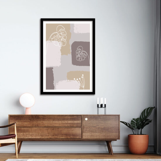 Earthy Elegance wall frame