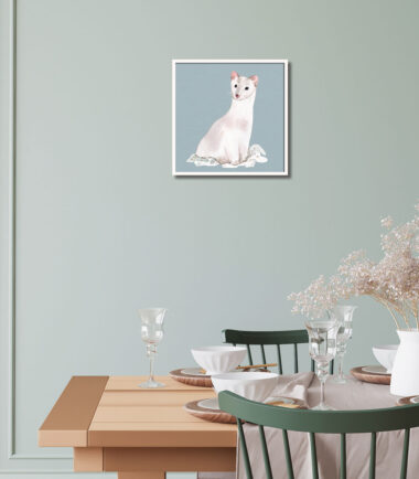 Furry Friends in Harmony Wall Frame