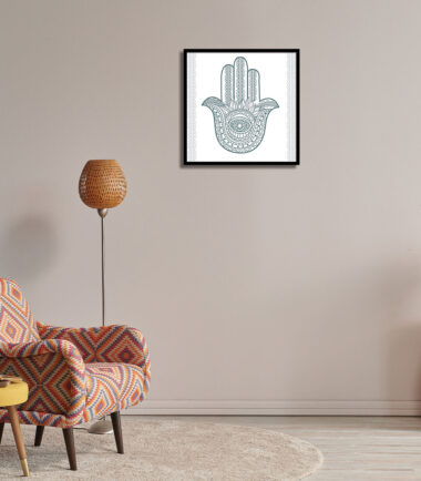 Hamsa Harmony Wall Frame