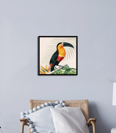 Tropical Toucan Serenade wall frame