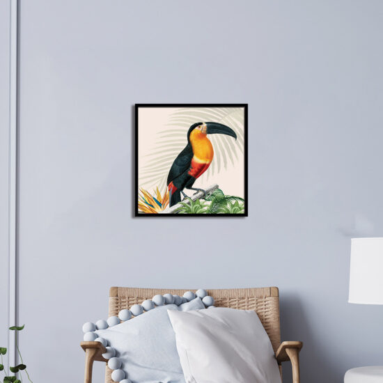 Tropical Toucan Serenade wall frame