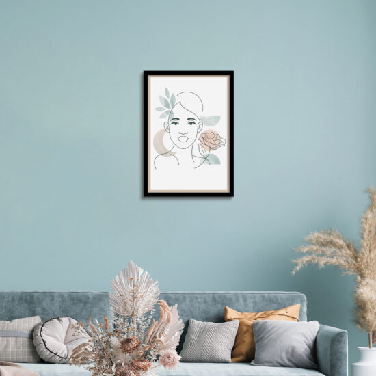 Whimsical Feminine Charms Wall Frame