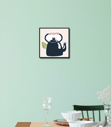Whimsical Tea Delights Wall Frame