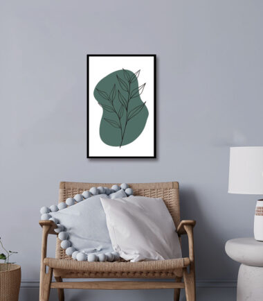 Whispering Leaves Wall Frame