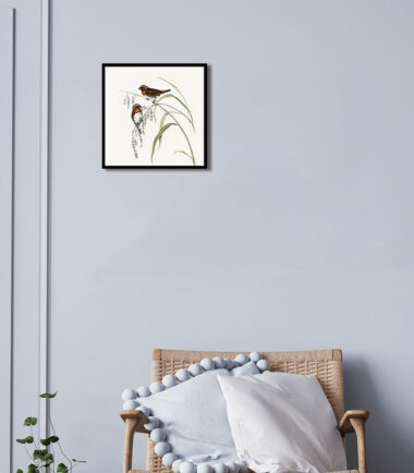 Whispering Sparrows Wall Frame