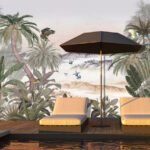 Enchanted Green Canopy Exterior Wallpaper