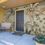 Serene Leafscape Exterior Wallpaper