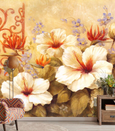 3D Classical Art Flowers