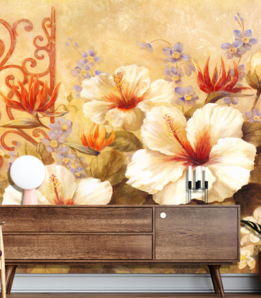 3D Classical Art Flowers