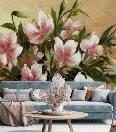 Orchid Flower Wallpaper Mural