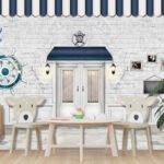 European Retro Brick Wallpaper