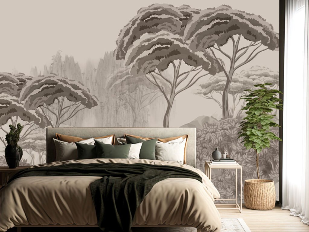 Mural Nature Artistic Wallpaper