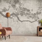 tree shadow wallpaper