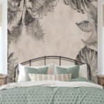 Tropical Leaves Sketch Effect Wallpapers