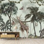 tropical scenery jungle wallpaper