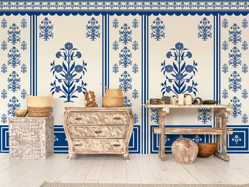 Raj Mahal Fantasy Indian Theme Wallpaper