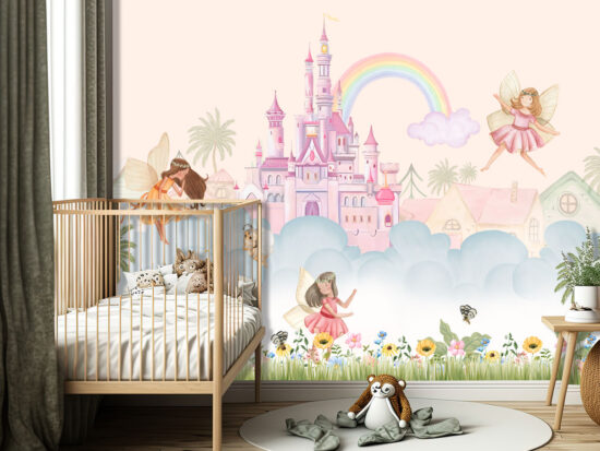 Fairy Castle Wallpaper-Kids