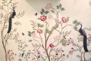 Decor Your Home for Diwali with Wallkalakars Stunning Hand-Embroidered Wallpaper Designs