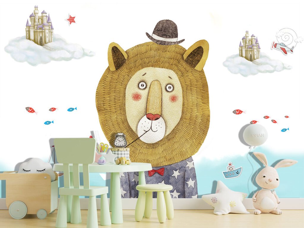 Animals Bring Your Child’s Room to Life with Animal-Themed Wallpapers