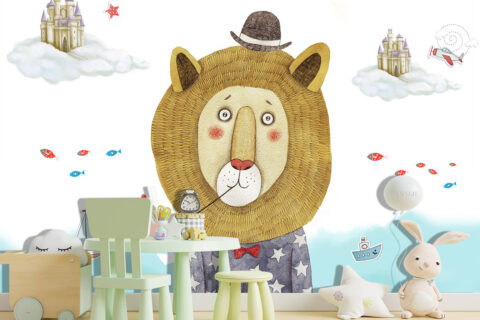 Animals Bring Your Child’s Room to Life with Animal-Themed Wallpapers