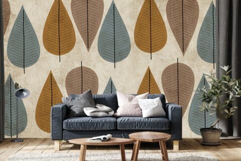 Unleashing Creativity with Abstract Wallpaper for Kids’ Rooms-1