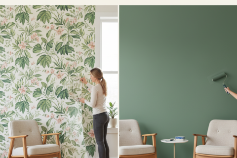 Wallpaper vs Paint – Which is Better for Your Home in