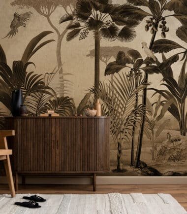 embroidery wallpaper