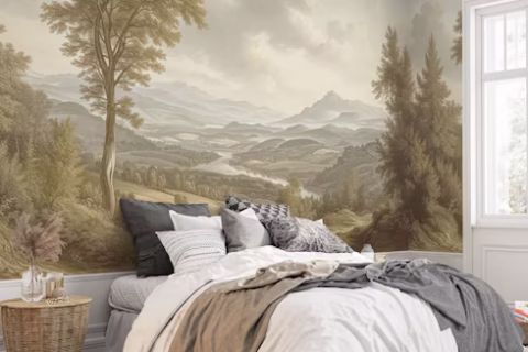 bedroom feature wall ideas