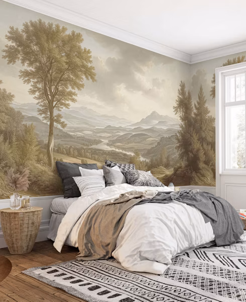 bedroom feature wall ideas