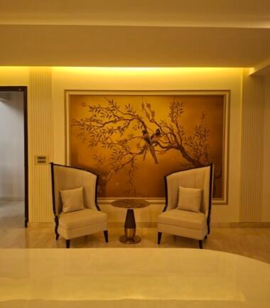 Hand Embroidery Wallpaper1