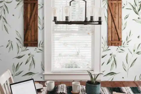 wallpaper ideas for rental homes