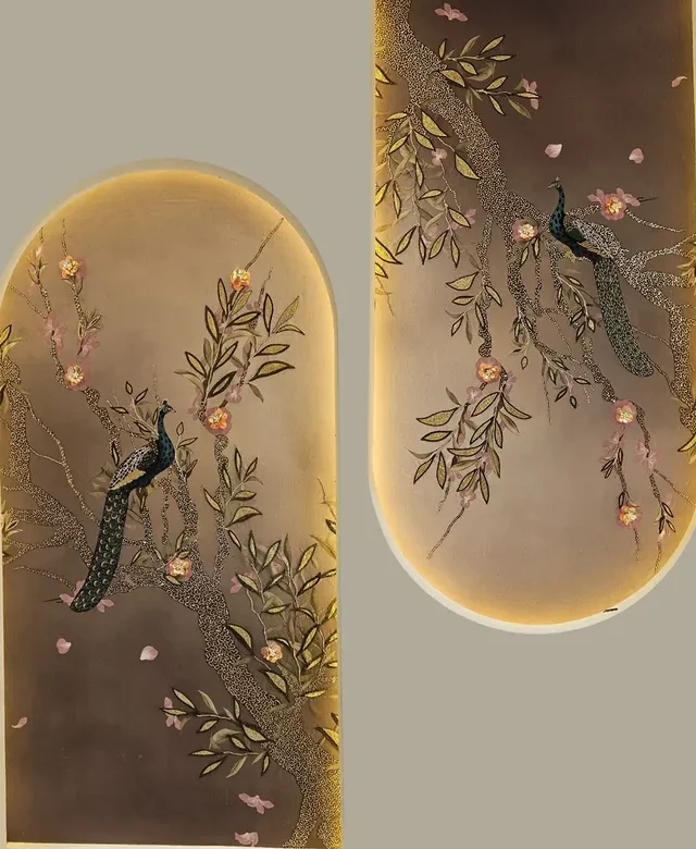 cafe wallpaper design ideas