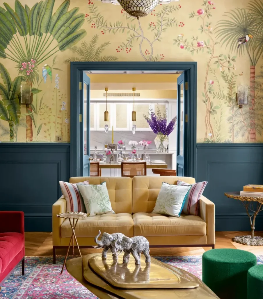 feature wall wallpaper ideas