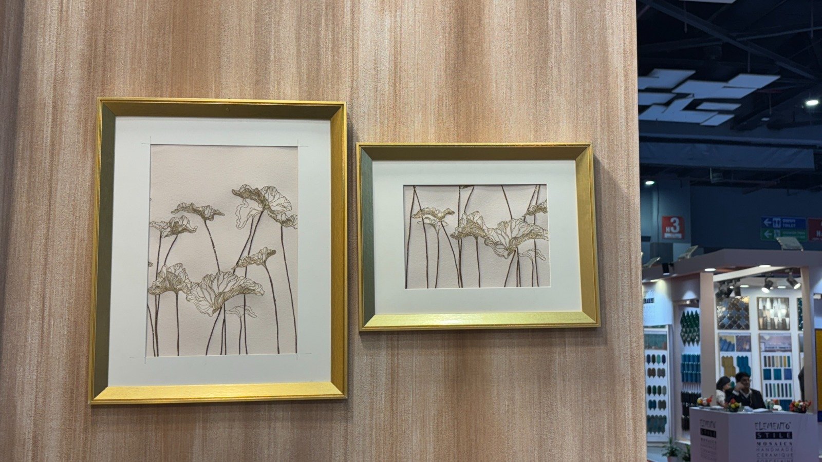 embroidery wallpaper embroidery wallpaper