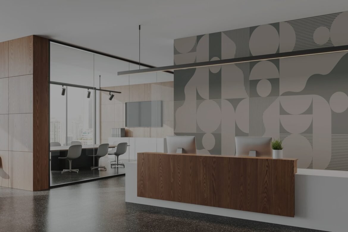 embroidery wallpaper